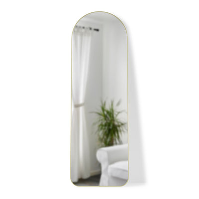 Umbra Hubba Arched 20" x 62" Mirror - Brass|Miroir arqué Hubba de Umbra de 20 po x 62 po - laiton