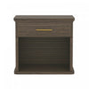 Clifford Traditional Nightstand in Walnut (1-Drawer)
