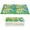 Qaba Kids Foam Puzzle Floor Tiles Baby Toddler Play Mat 36pcs Anti-slip Crawling Learning With End Border Dinosaur Land Pattern 35sqft Eva
