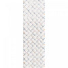 Lola Lattice Shag Area Rug - 2'7\" x 8'