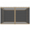 Outsunny 12' x 12' Gazebo Replacement Mosquito Netting Screen Walls, Khaki