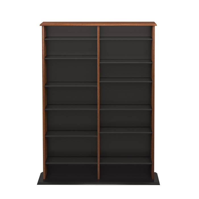 Double Width Wall Storage - Cherry Black