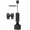 Soozier Freestanding Boxing Punch Bag Stand with Speed Ball, Black