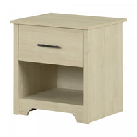 Fusion 1-drawer Nightstand - Bleached Oak