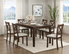Vintner 7pc Pack Dining Set, Dark Cherry