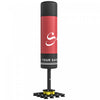 Soozier Freestanding Punching Bag for Adults, Boxing Bag w/12 Suction Cups
