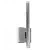Dainolite Wilson Wall Sconce 10w LED Polished Chrome Frosted Acrylic Diffuser Lamp