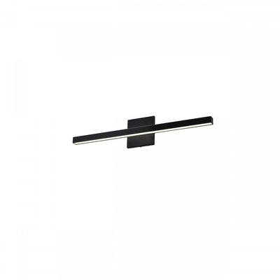 Dainolite Arandel Vanity Light 18w LED Matte Black Diffuser Lamp|Lumière de coiffeuse Arandel de Dainolite qui diffuse la lumière, avec fini noir mat et ampoule à DEL de 18 W