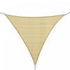Outsunny Triangle 10' Canopy Sun Sail Shade Garden Cover Uv Protector Outdoor Patio Pelouse Abri Avec Sac De Transport Sable