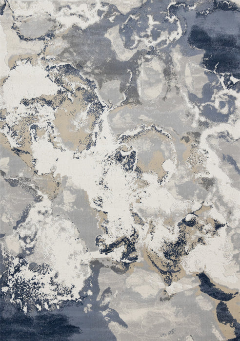 London Abstract Indoor Area Rug - 5'3\" x 7'7\"