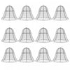 Outsunny 12 Pack Garden Chicken Wire Cloche, Plant Protectors From Animals