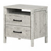 Gravity 2-drawer Nightstand - Seaside Pine