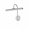 Dainolite Display/Exhibit Picture Light 24w Satin Chrome Finish Lamp