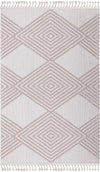 Athena White Indoor/Outdoor Area Rug - 5.3 X 7.6