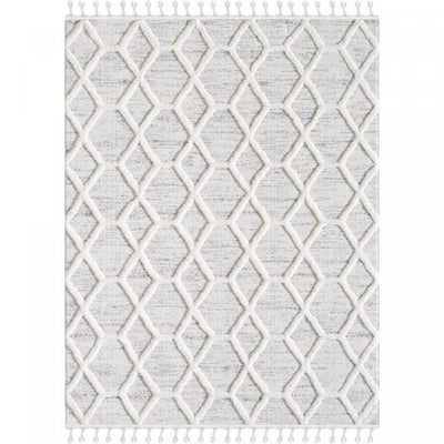 Quinto Nexus Shag Area Rug - 5'7" x 7'3"|Carpette à poil long Quinto Nexus - 5 pi 7 po x 7 pi 3 po