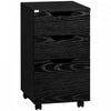 Homcom Mobile Filing Cabinet, 3 Drawer File Cabinet On Wheels