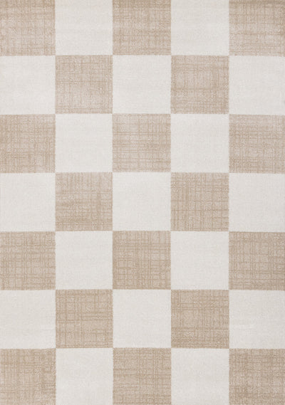 Covington Modern Checkered Indoor Area Rug - 2'0" x 7'7"|Carpette Covington à motif de damier moderne pour l’intérieur - 2 pi x 7 pi 7 po
