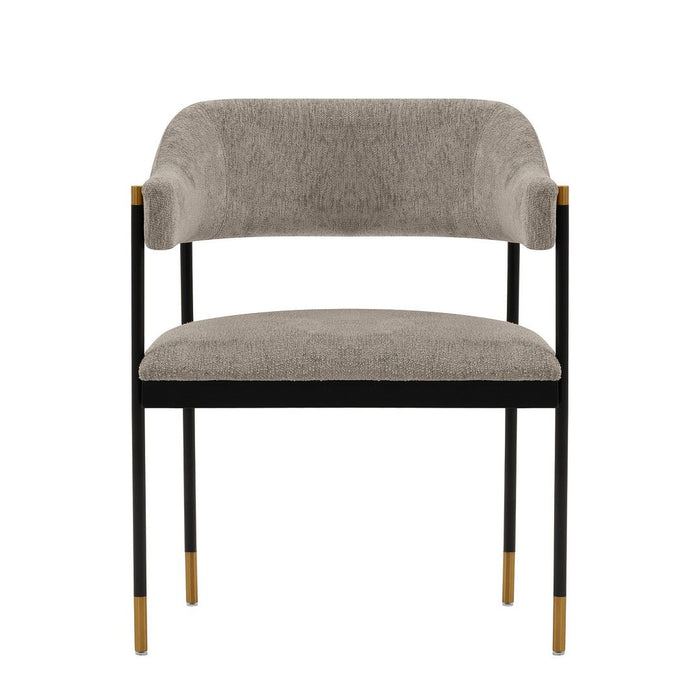 Manhattan Comfort Modern Lia Chenille Dining Chair - Stone