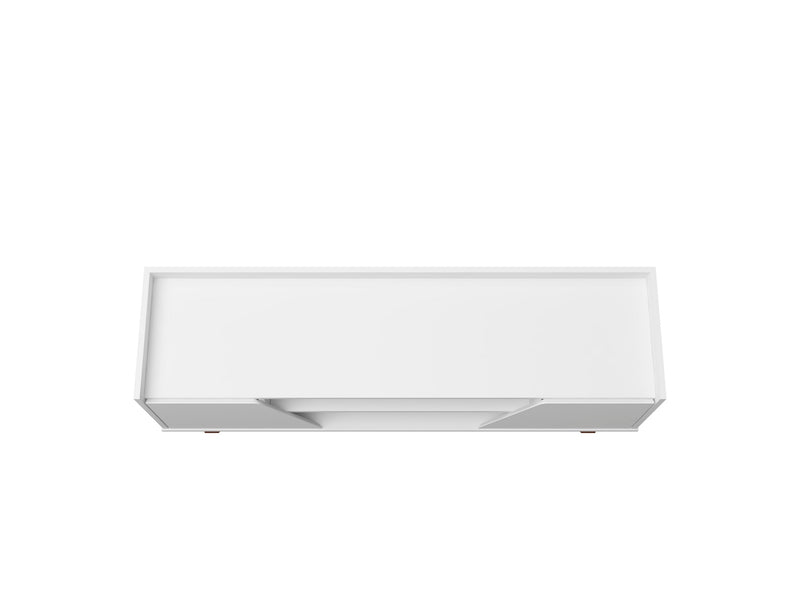 Manhattan Comfort Mid-Century Modern Marcus 53.14\" TV Stand with Solid Wood Legs - White