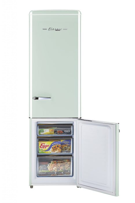 Classic Retro by Unique 9 Cu. Ft. Bottom Freezer Refrigerator - UGP-275L LG AC