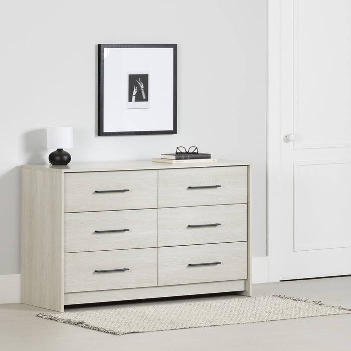 Londen 6-drawer Dresser - Winter Oak