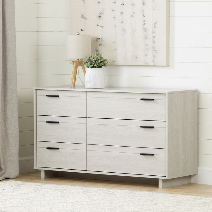 Fynn 6-drawer Dresser - Winter Oak