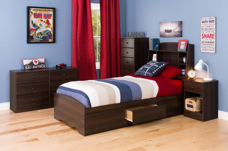 Astrid 6-Drawer Dresser - Espresso