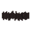 Umbra Modern Sticks Wall-Mounted Coat Rack - Espresso