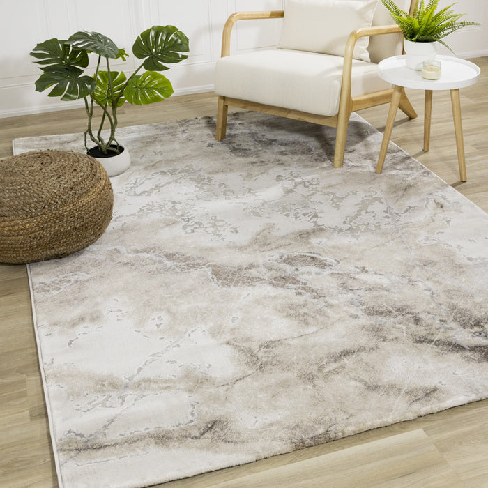 London Marble Indoor Area Rug - 5'3\" x 7'7\"