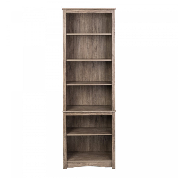 Tall Bookcase - Drifted Grey