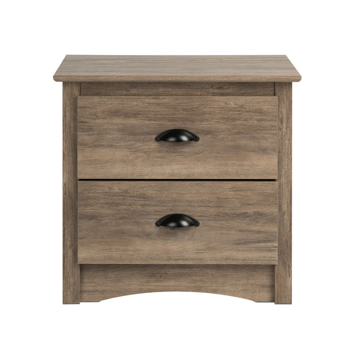 Salt Spring 2-Drawer Nightstand - Drifted Grey