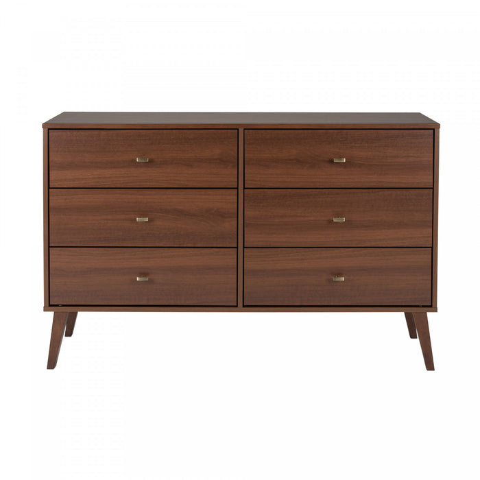 Milo 6-Drawer Dresser - Cherry