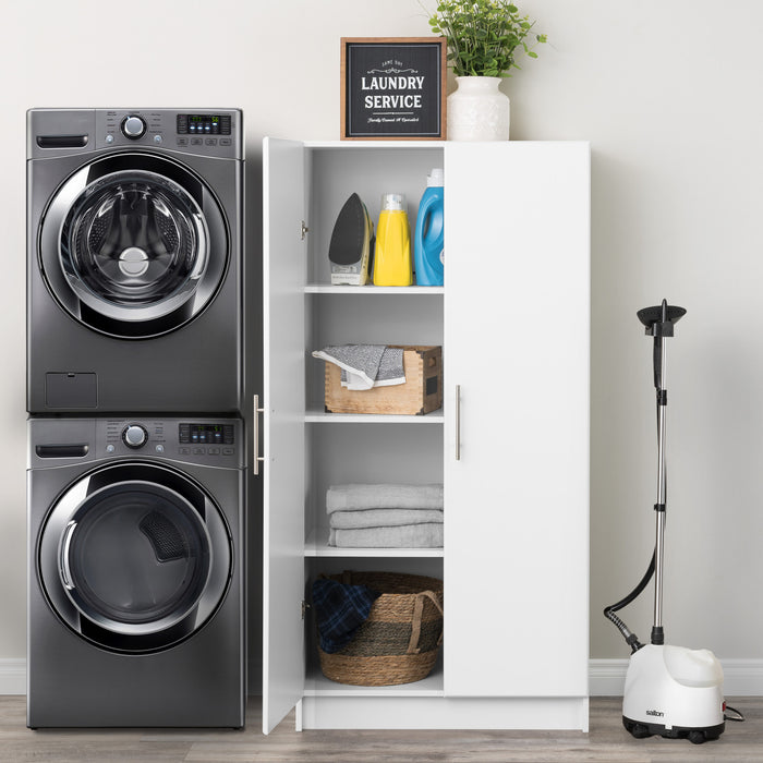 Elite 32\" Storage Cabinet - White