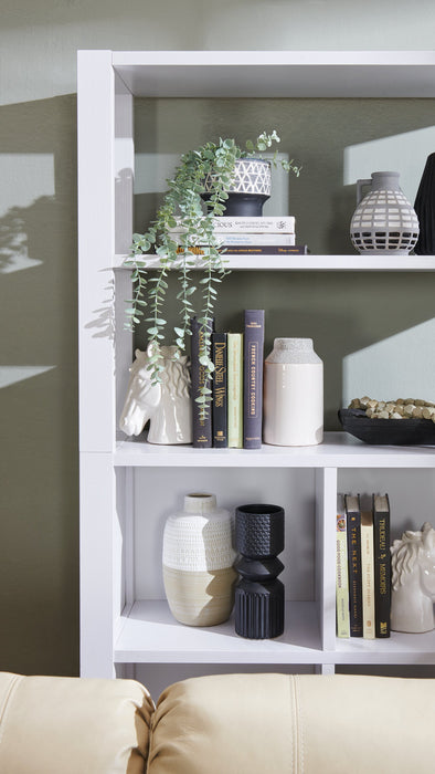 Oscar Owen 36\" Bookcase with Drawer & 6 Shelves - White