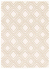 August Geod White-Tan 5'3\" x 7'3\" Area Rug
