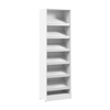 Bestar Florence 25\" Modular Shoe Shelf Closet System - White