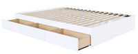 Nordika Full Platform Bed - White