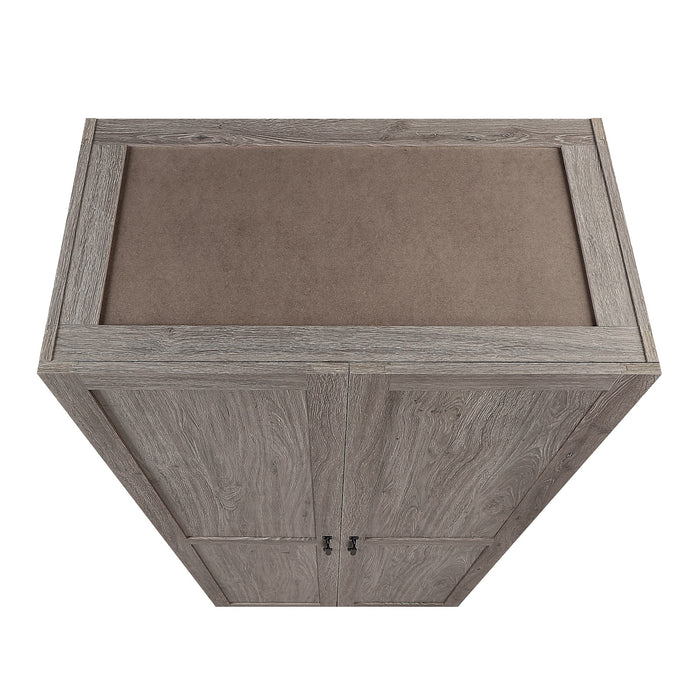 Manhattan Comfort Hopkins Modern Storage Closet - Grey