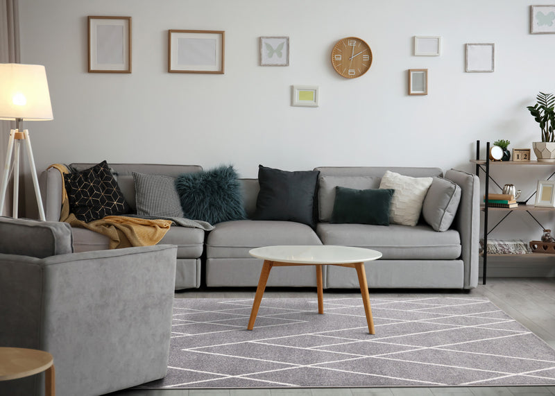 Covington Geometric Lines Area Rug - 6'7\" x 9'10\"