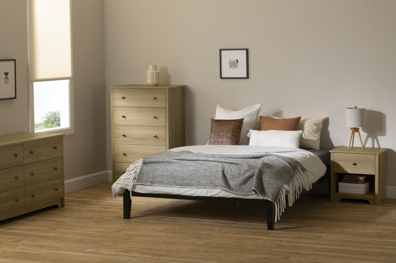 Vito 6-Drawer Dresser - Natural Ash