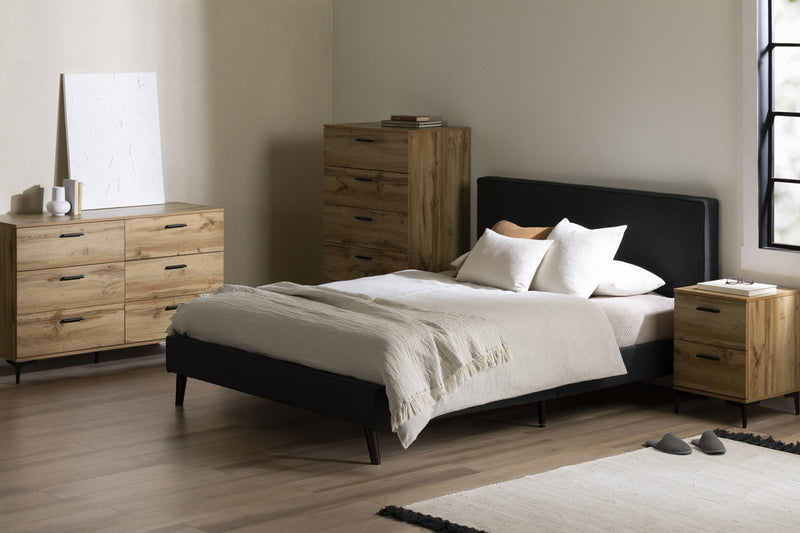 Musano 2-Drawer Nightstand - Nordik Oak