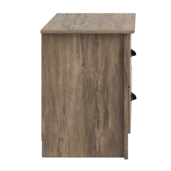 Salt Spring 2-Drawer Nightstand - Drifted Grey