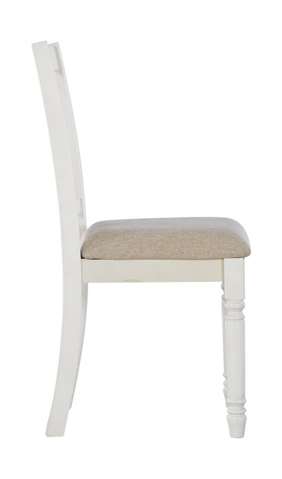 Willow White Fabric Accent Dining Chair - Set of 2