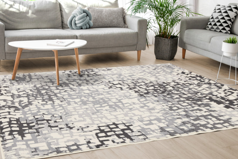 Florence Pixelated Indoor Area Rug - 4'7\" x 6'7\"