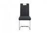 Paladin II Dining Chair, Grey Fabric (set Of 2)