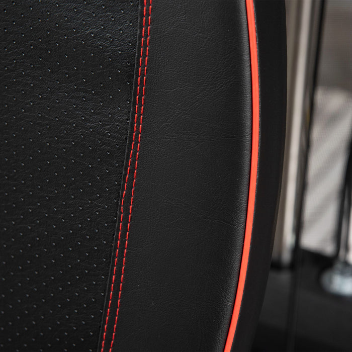 Soozier Home Gym, Multifunction Gym Equipment Power Tower With 100lbs Weight Stack For Back, Chest, Arm, Leg And Full Body Workout