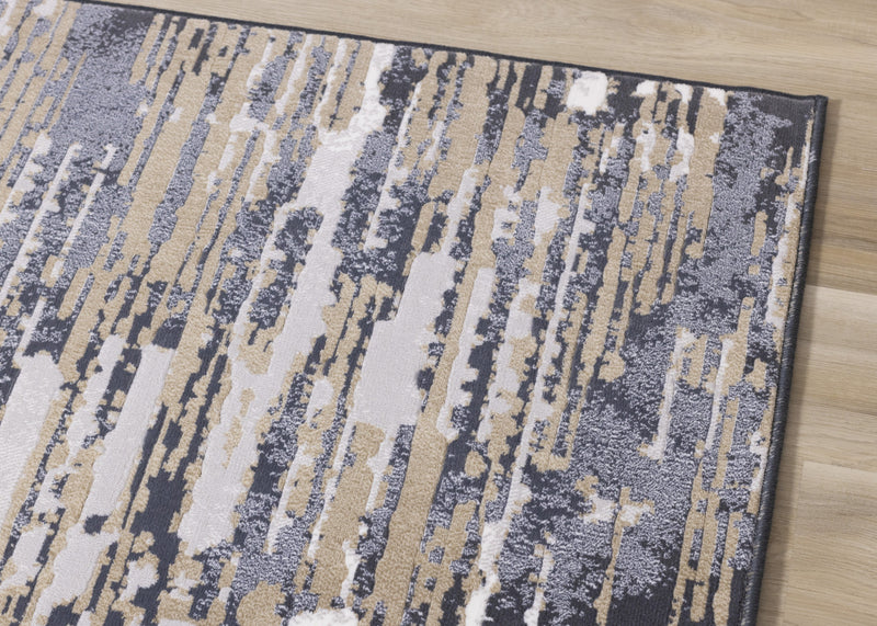 Isabelle Distressed Blue Area Rug - 7'10\" x 10'10\"