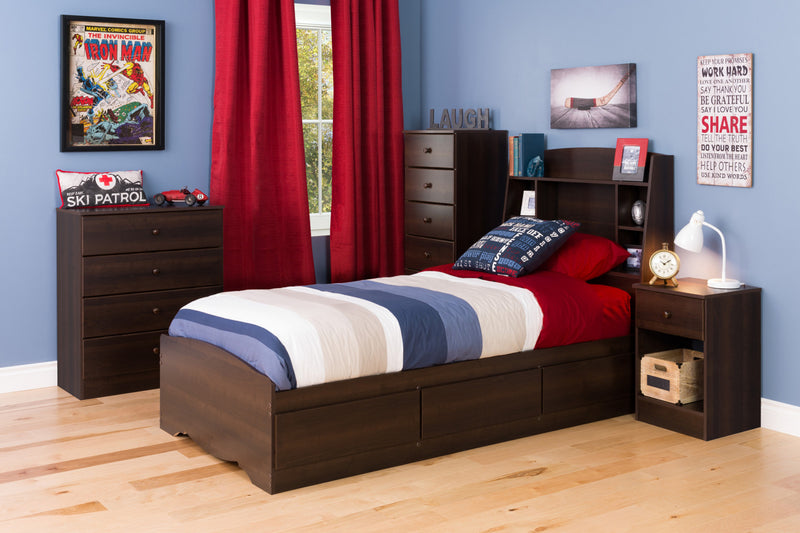 Astrid 4-Drawer Dresser - Espresso