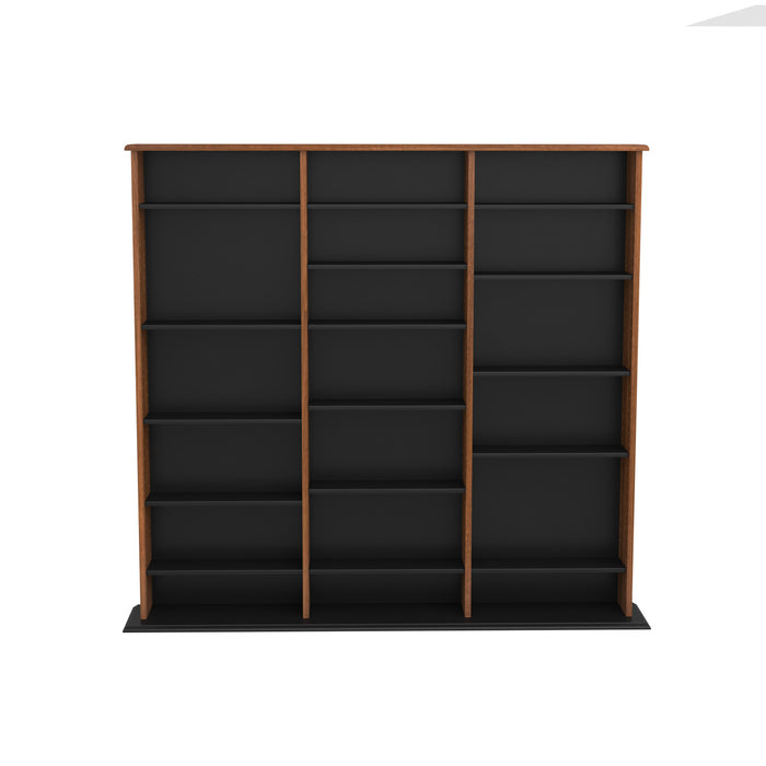 Triple Width Wall Storage - Cherry Black