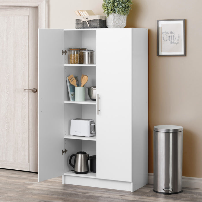 Elite 32\" Storage Cabinet - White